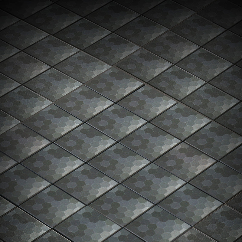 Black Shades HEX Flooring - Custom Printed 2x2 Tile (Online Order Only)