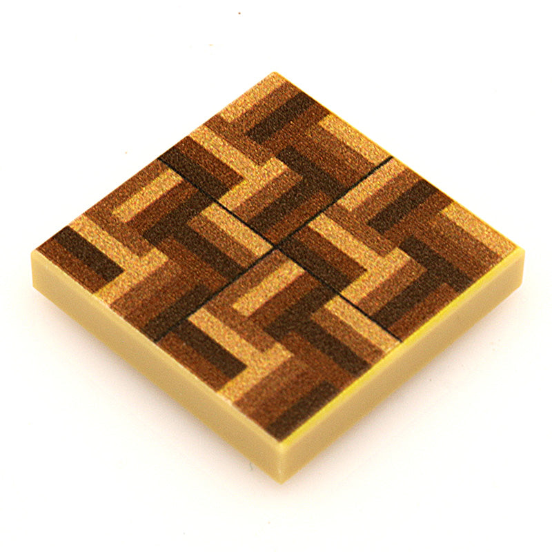 Parquet Flooring - B3 Customs Printed 2x2 Tile (Online Order Only)