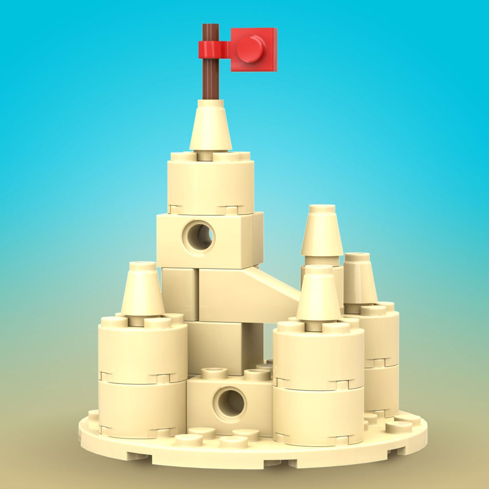 Sand Castle (Summer Fun!) - Custom Building Set (Online Order Only)