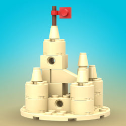 Sand Castle (Summer Fun!) - Custom Building Set (Online Order Only)