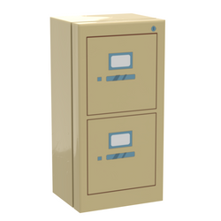 Filing Cabinet for Minifigs made using LEGO parts - B3 Customs (Online Order Only)