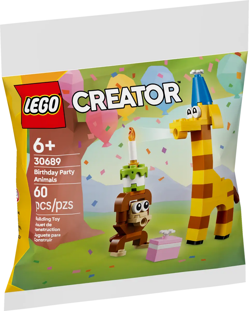LEGO 30689 Birthday Party Animals (Online Order Only)
