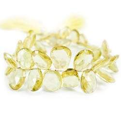 Lemon Quartz Beads Top Drill Freeshape (ONLINE ORDER ONLY)