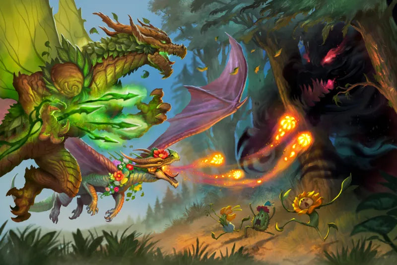 Battlezoo Dragons: Leshy Dragons for Foundry VTT (Online Order Only)