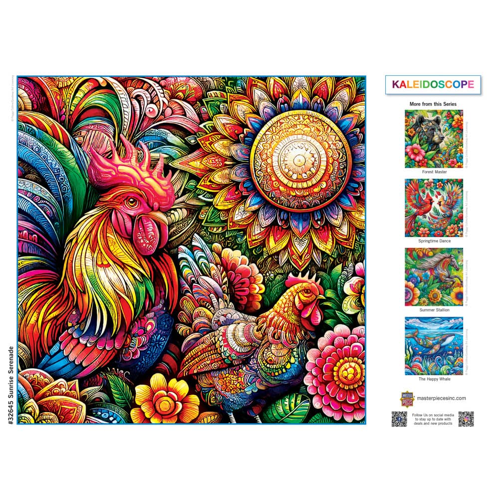Kaleidoscope - Sunrise Serenade 300 Piece EZ Grip Jigsaw Puzzle