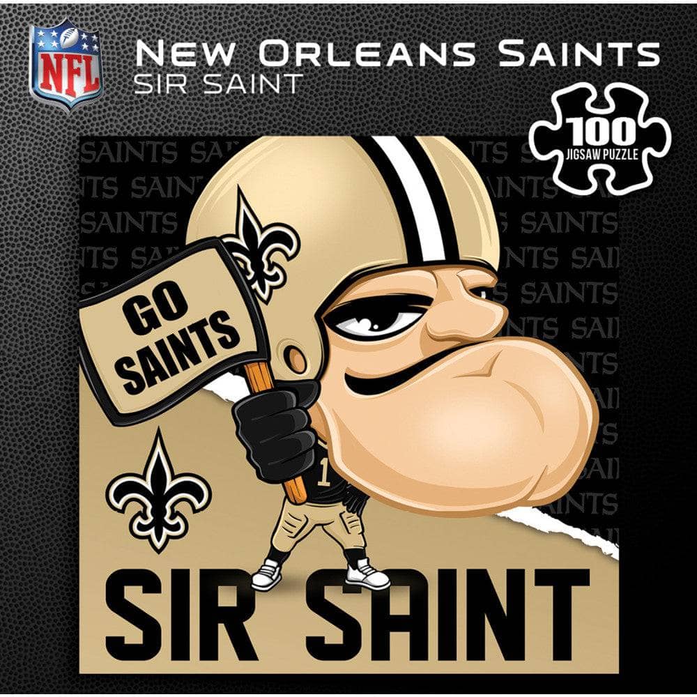 New Orleans Saints - NFL Mascot 100 Piece Jigsaw Puzzle