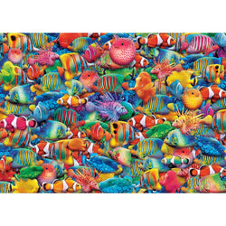 World's Smallest - Rainbow Flow 1000 Piece Jigsaw Puzzle (ONLINE ORDER ONLY)