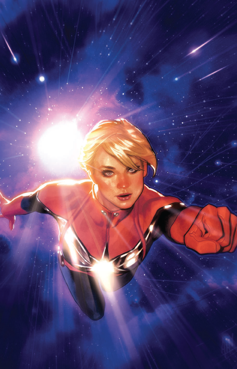 LIFE OF CAPTAIN MARVEL #1 (OF 5) UNKNOWN COMIC BOOKS CONVENTION EXCLUSIVE ADAM HUGHES VIRGIN VAR 7/18/2018 (Online Only)