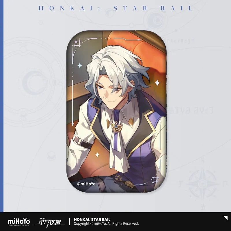 Light Cone Series Rectangular Tinplate Badge (ONLINE ORDER ONLY)