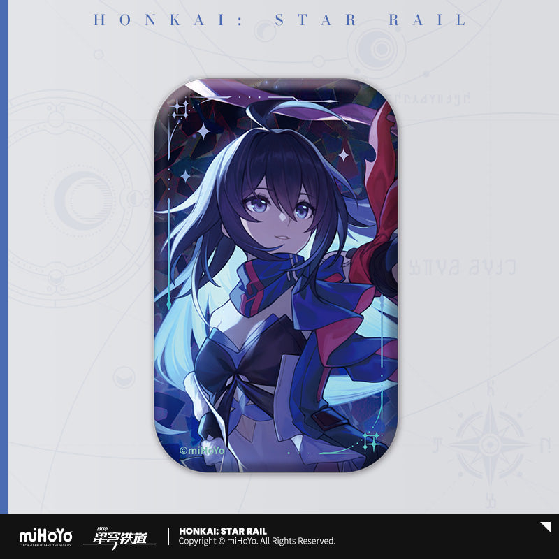 Light Cone Series Rectangular Tinplate Badge (ONLINE ORDER ONLY)