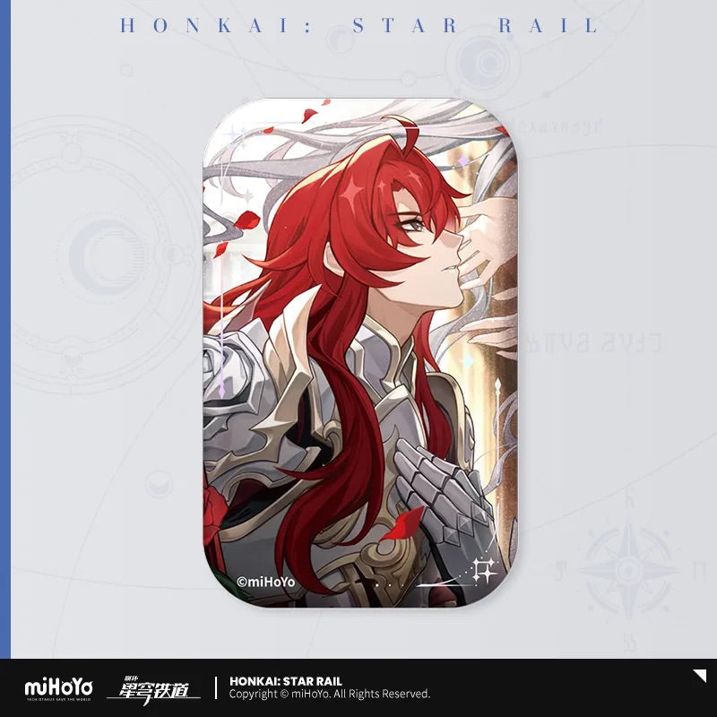 Light Cone Series Rectangular Tinplate Badge (ONLINE ORDER ONLY)