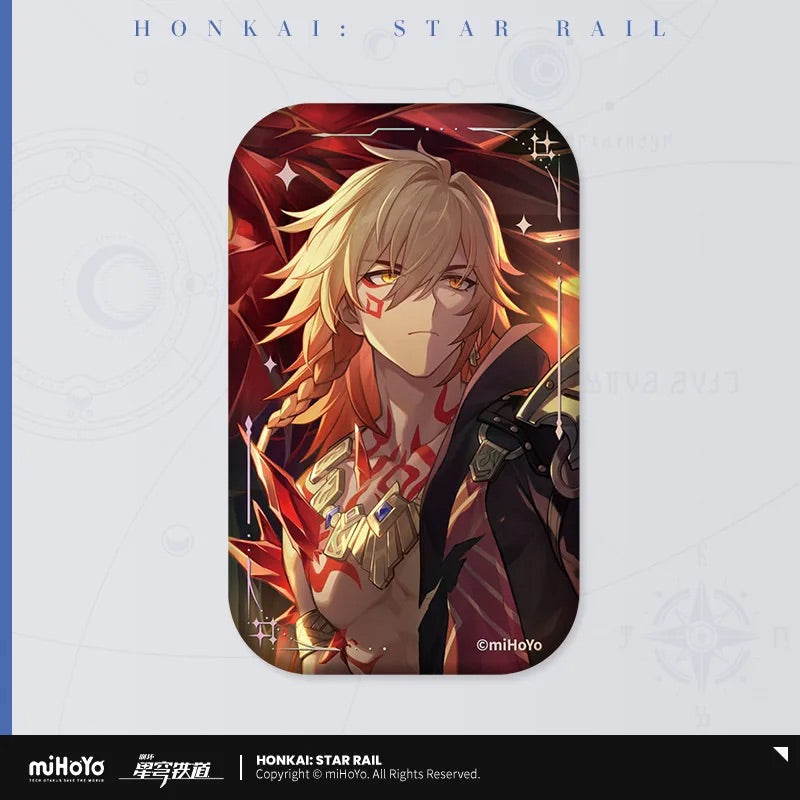 Light Cone Series Rectangular Tinplate Badge (ONLINE ORDER ONLY)