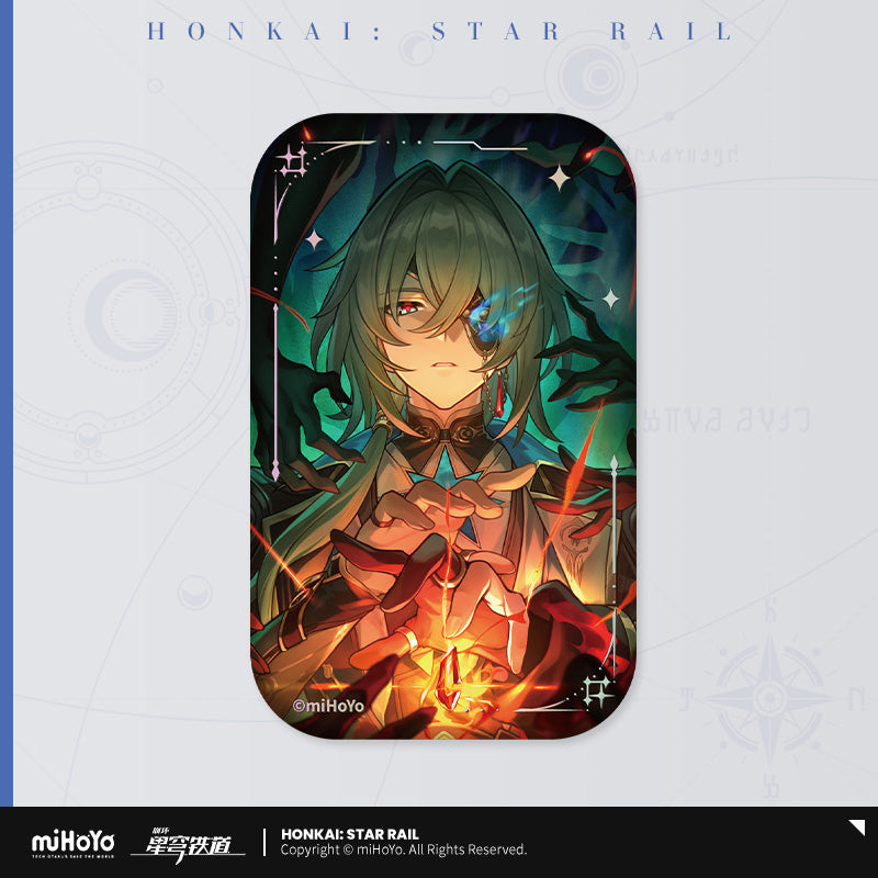 Light Cone Series Rectangular Tinplate Badge (ONLINE ORDER ONLY)