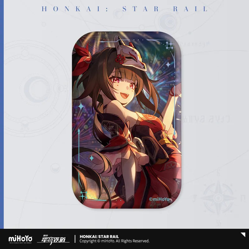 Light Cone Series Rectangular Tinplate Badge (ONLINE ORDER ONLY)