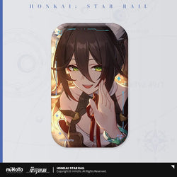 Light Cone Series Rectangular Tinplate Badge (ONLINE ORDER ONLY)