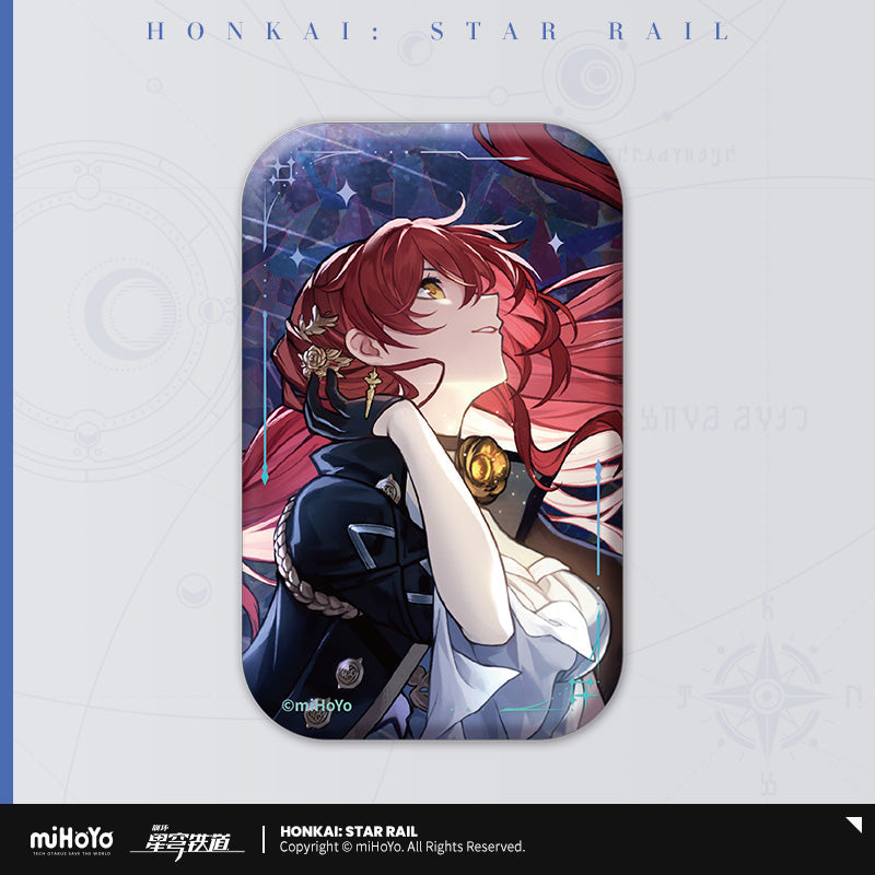 Light Cone Series Rectangular Tinplate Badge (ONLINE ORDER ONLY)