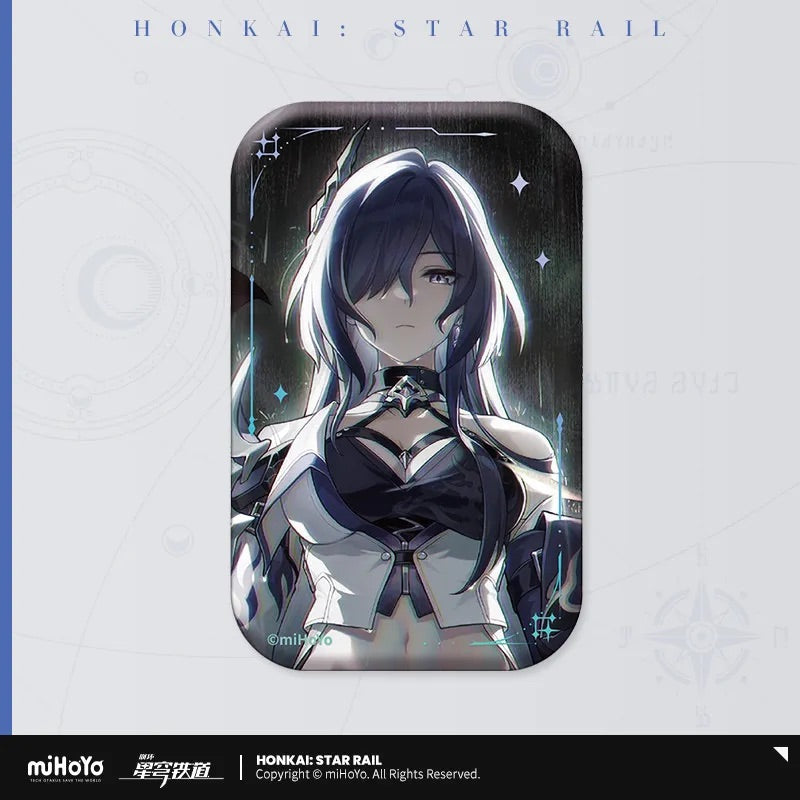Light Cone Series Rectangular Tinplate Badge (ONLINE ORDER ONLY)