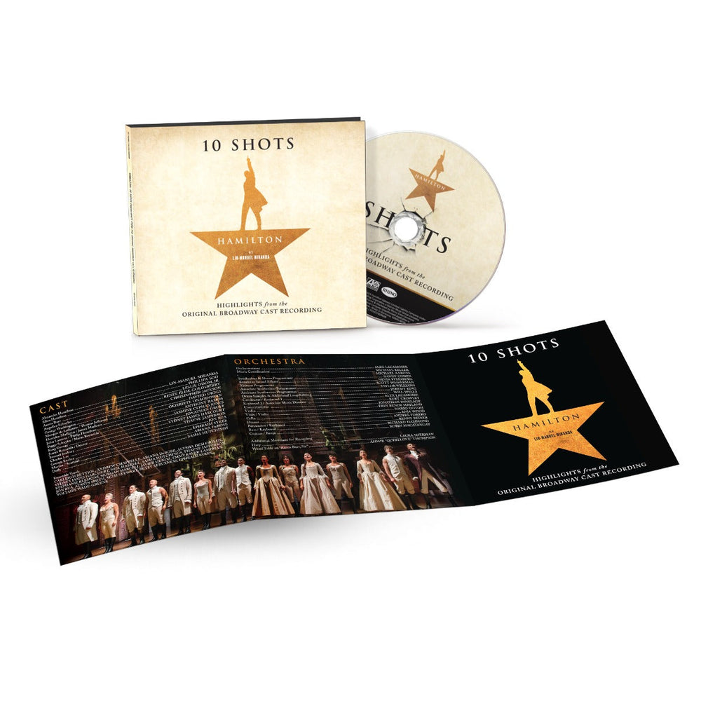 Hamilton: 10 Shots (Highlights From The Original Broadway Cast Recording) [CD] (ONLINE ORDER ONLY)