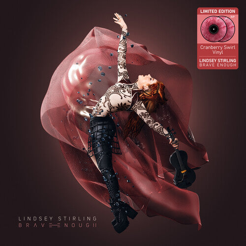 Brave Enough- Cranberry Swirl [Vinyl] (ONLINE ORDER ONLY)