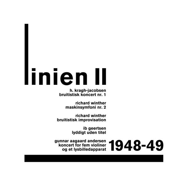 LINIEN II - Linien II 1948-49 [Vinyl]