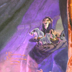The Lion King Disney Thomas Kinkade Framed Art Print (ONLINE ORDER ONLY)