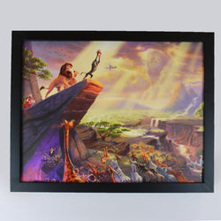 The Lion King Disney Thomas Kinkade Framed Art Print (ONLINE ORDER ONLY)