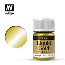 Vallejo - Liquid Gold Metallics - 35ml. (Online Order Only)