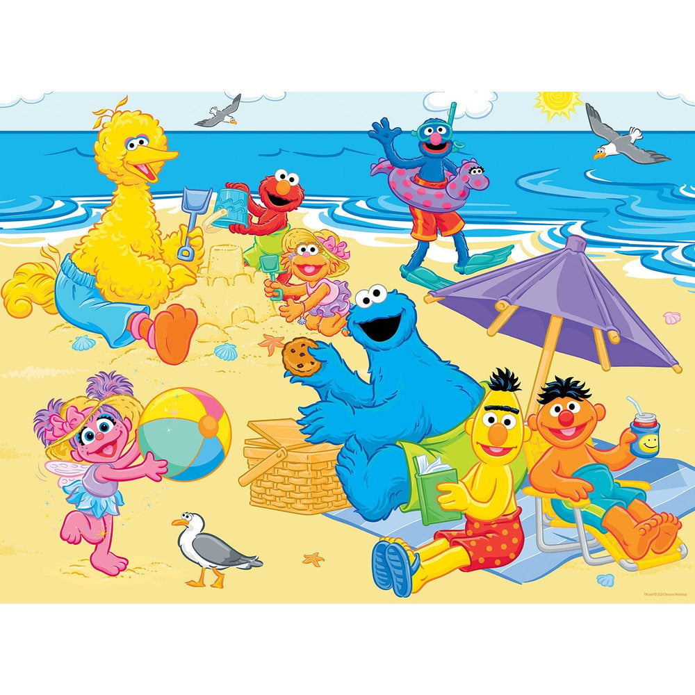 Sesame Street - Beach Day 24 Piece Jigsaw Puzzle