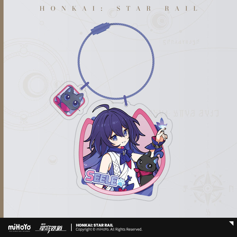 Little Cat Series Acrylic Keychain (ONLINE ORDER ONLY)