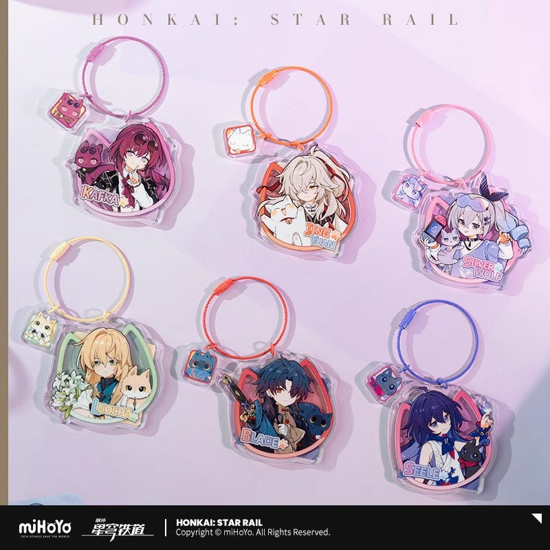Little Cat Series Acrylic Keychain (ONLINE ORDER ONLY)