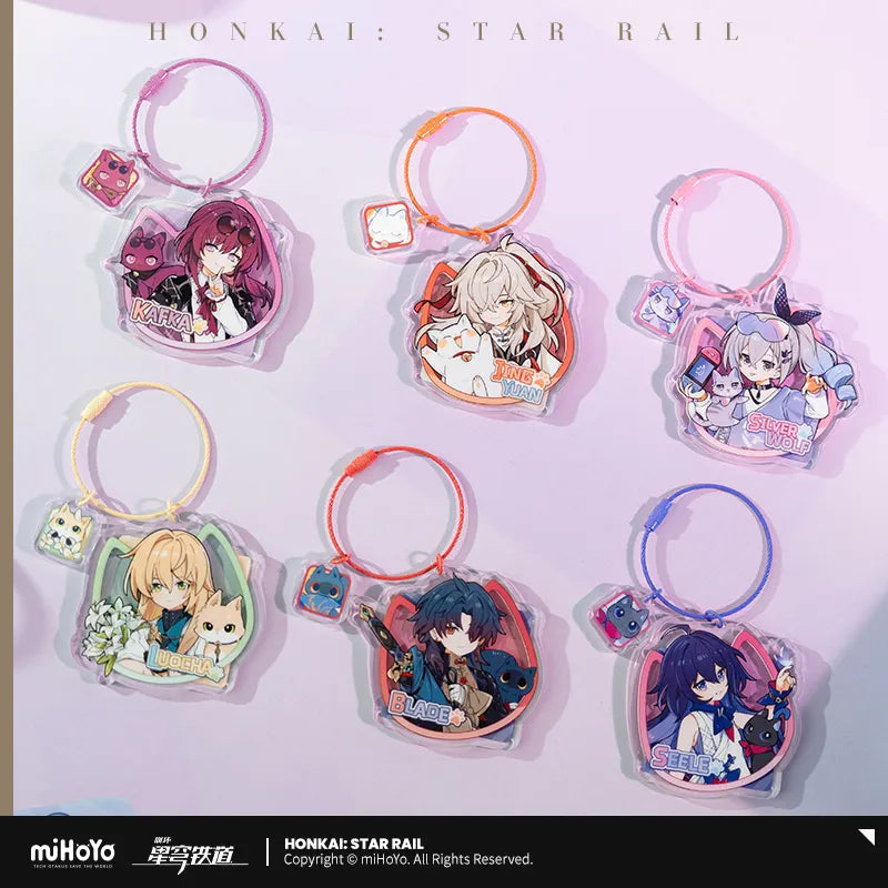 Little Cat Series Acrylic Keychain (ONLINE ORDER ONLY)