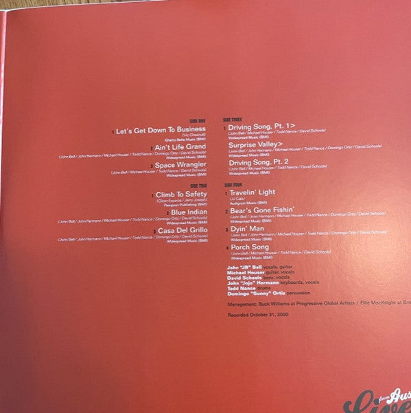 Live From Austin TX (Blue Marble) ( [Vinyl] (ONLINE ORDER ONLY)