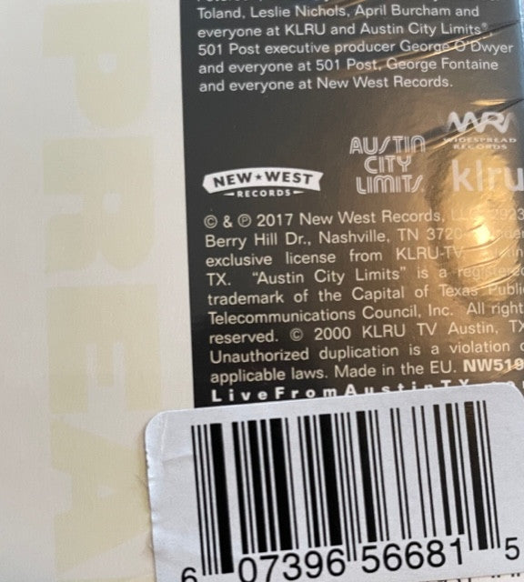 Live From Austin TX (Blue Marble) ( [Vinyl] (ONLINE ORDER ONLY)
