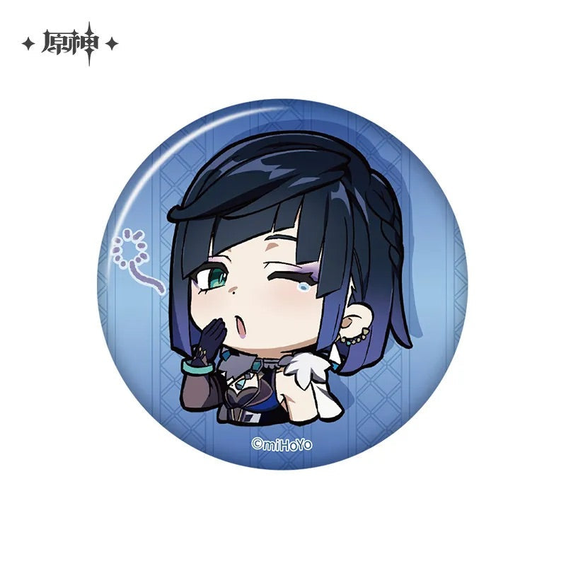 Liyue Chibi Emojis Series Badge (ONLINE ORDER ONLY)