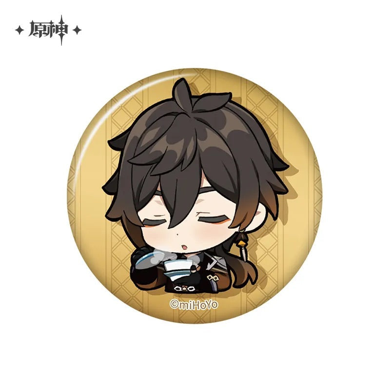 Liyue Chibi Emojis Series Badge (ONLINE ORDER ONLY)
