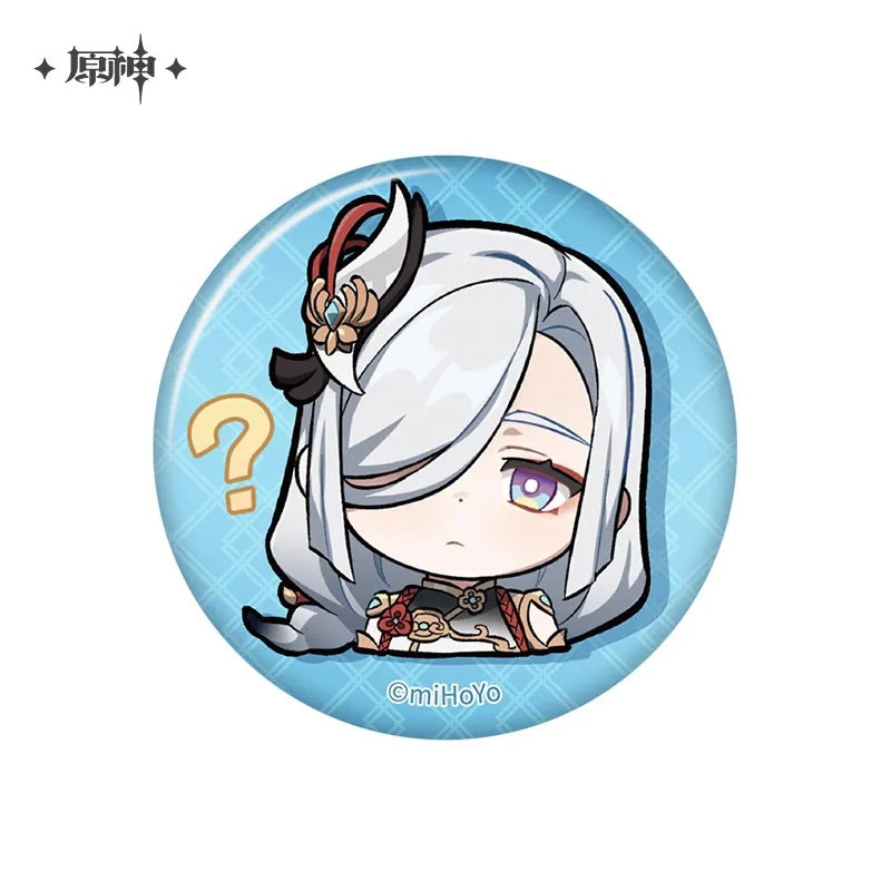 Liyue Chibi Emojis Series Badge (ONLINE ORDER ONLY)