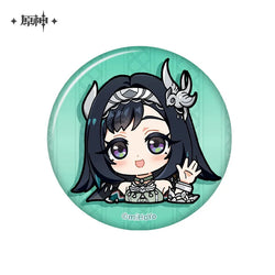 Liyue Chibi Emojis Series Badge (ONLINE ORDER ONLY)