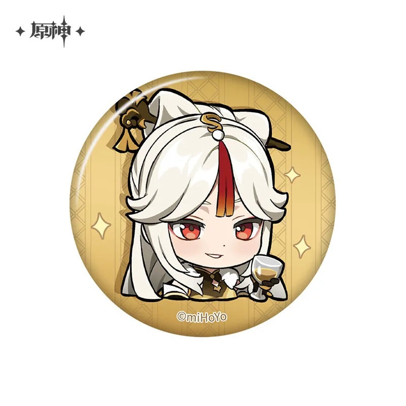 Liyue Chibi Emojis Series Badge (ONLINE ORDER ONLY)