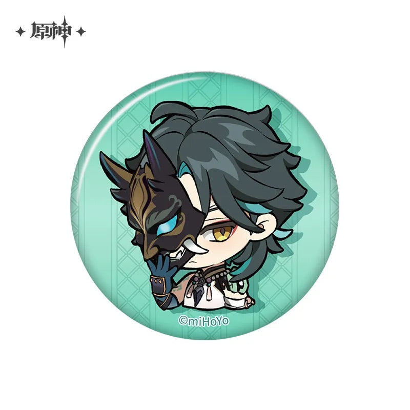 Liyue Chibi Emojis Series Badge (ONLINE ORDER ONLY)
