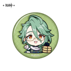 Liyue Chibi Emojis Series Badge (ONLINE ORDER ONLY)