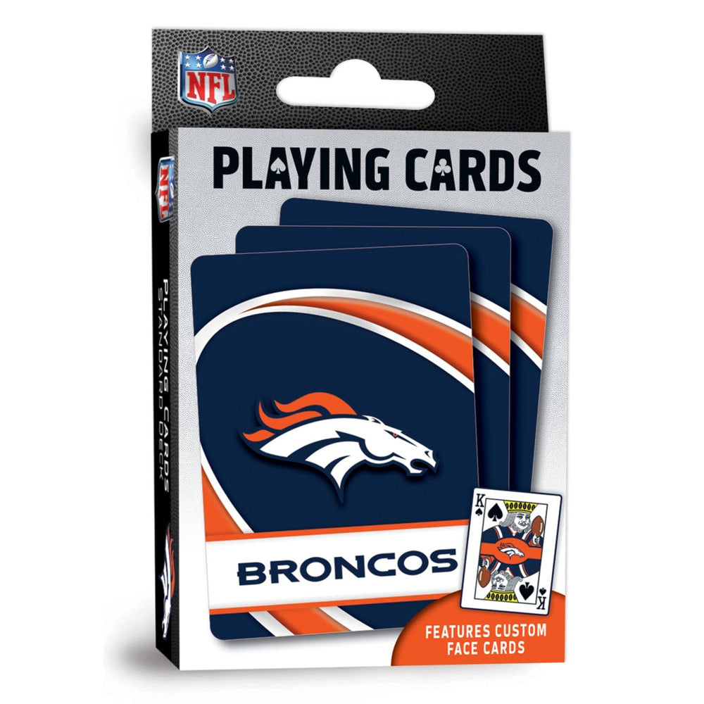 Denver Broncos Playing Cards - 54 Card Deck (ONLINE ORDER ONLY)