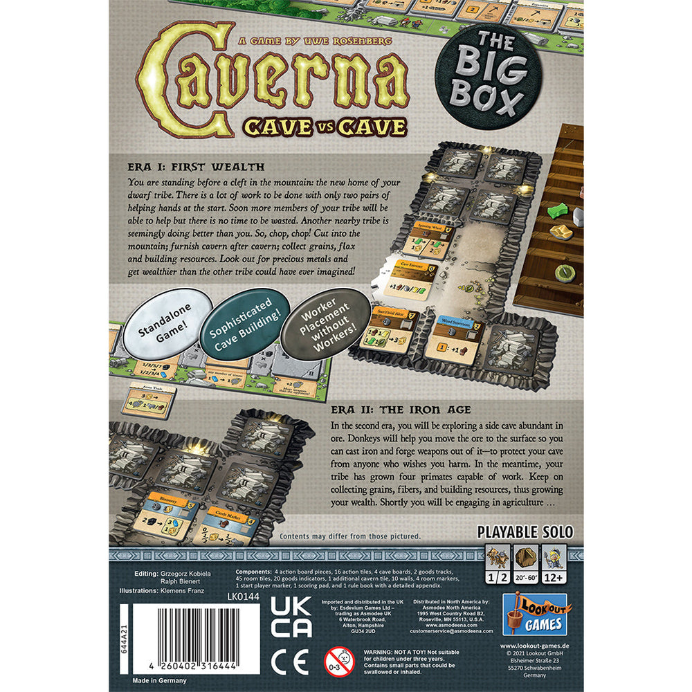 Caverna: Cave vs. Cave - The Big Box (ONLINE ORDER ONLY)