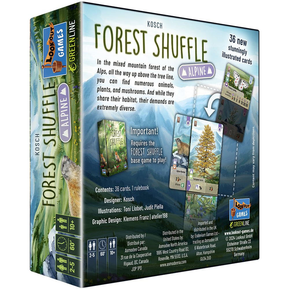 Forest Shuffle: Alpine (ONLINE ORDER ONLY)