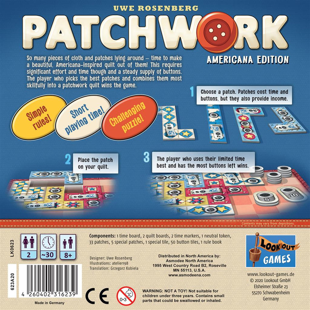 Patchwork Americana (ONLINE ORDER ONLY)