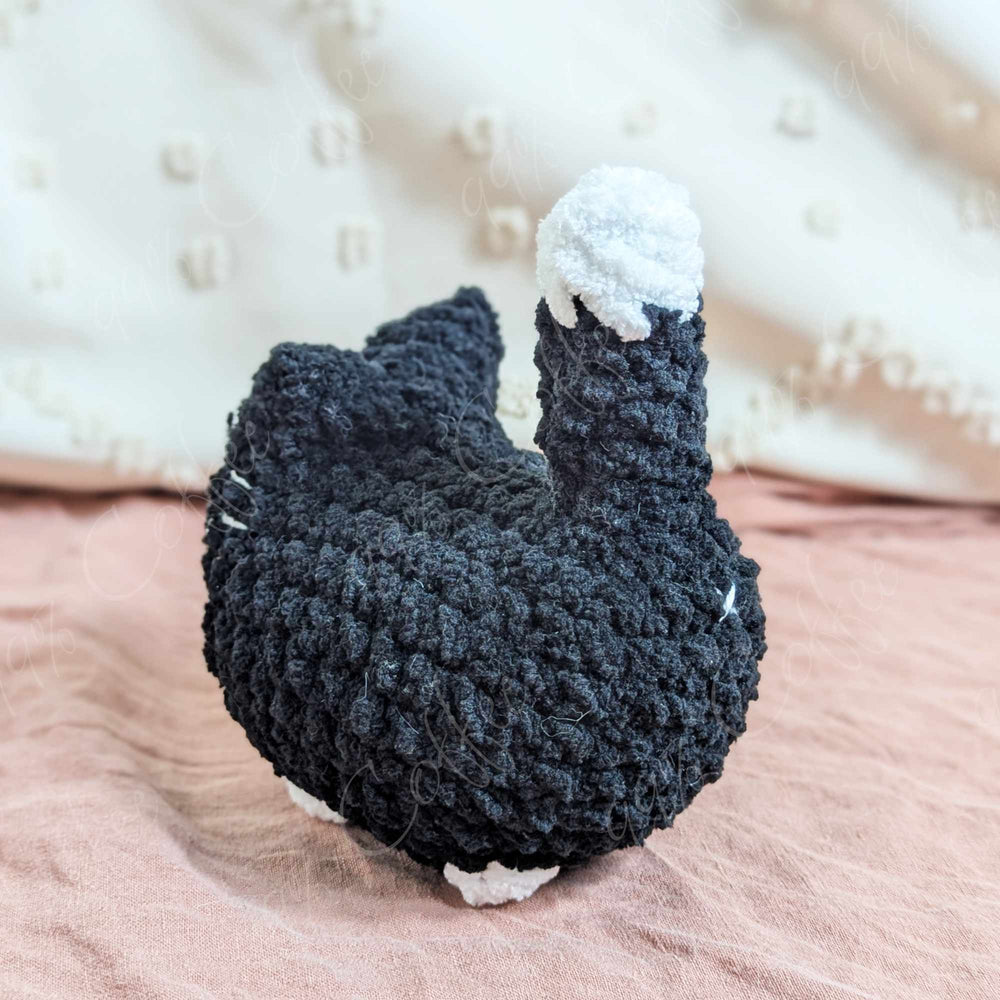 Tuxedo Loaf Cat Stuffed Animal (ONLINE ORDER ONLY)
