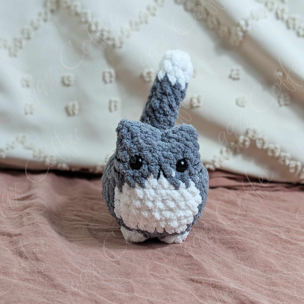 Tuxedo Loaf Cat Stuffed Animal (ONLINE ORDER ONLY)