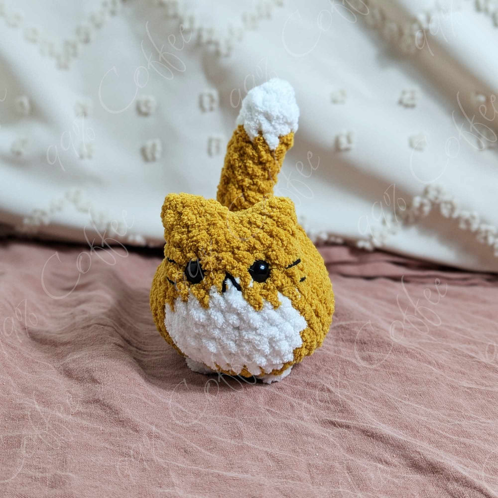 Tuxedo Loaf Cat Stuffed Animal (ONLINE ORDER ONLY)