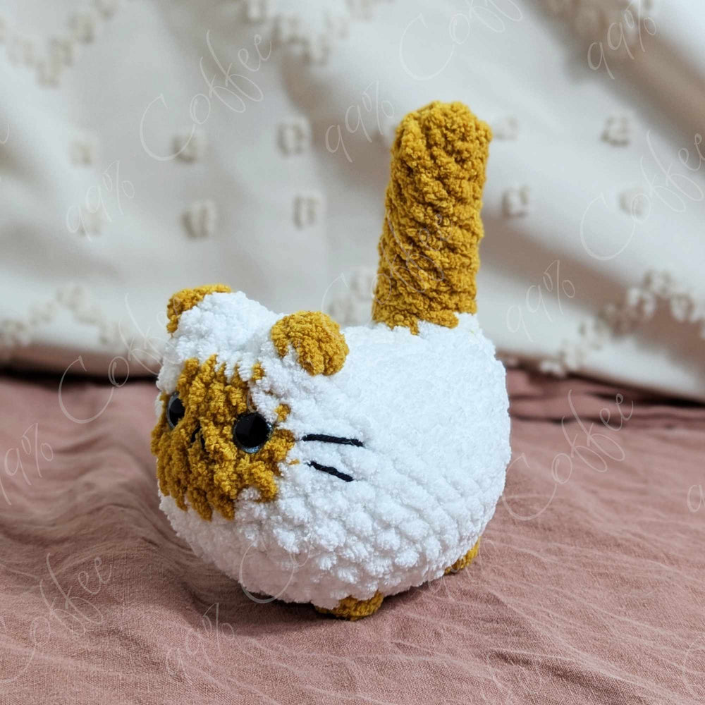 Siamese Loaf Cat Stuffed Animal (ONLINE ORDER ONLY)