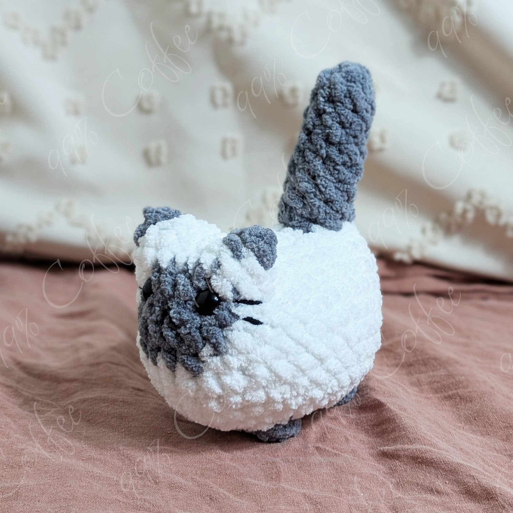 Siamese Loaf Cat Stuffed Animal (ONLINE ORDER ONLY)