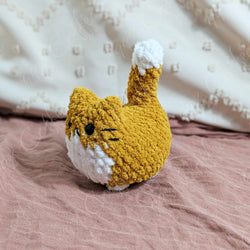 Tuxedo Loaf Cat Stuffed Animal (ONLINE ORDER ONLY)